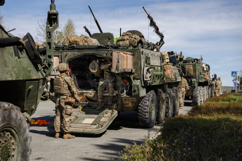 2d Cavalry Regiment prepares for convoy operations supporting Sword 26
