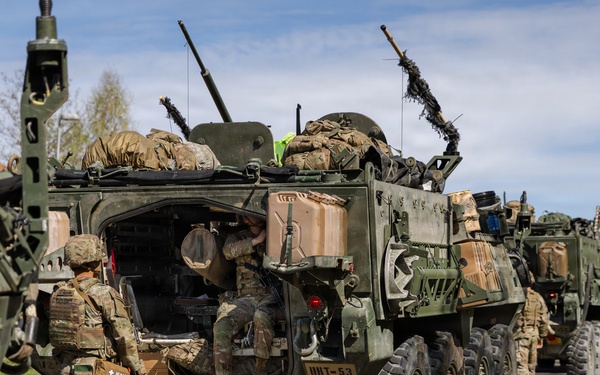 2d Cavalry Regiment prepares for convoy operations supporting Sword 26
