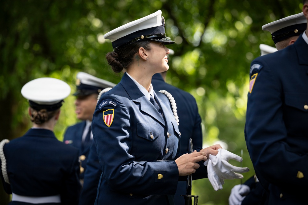 King Charles III and Queen Camilla Visit Arlington National Cemetery