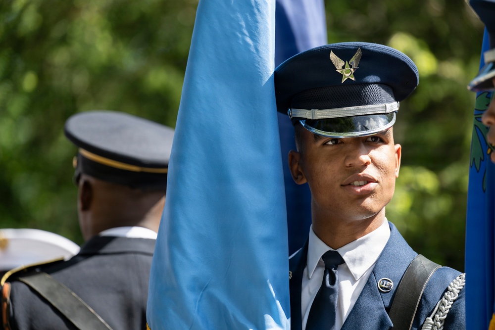 King Charles III and Queen Camilla Visit Arlington National Cemetery