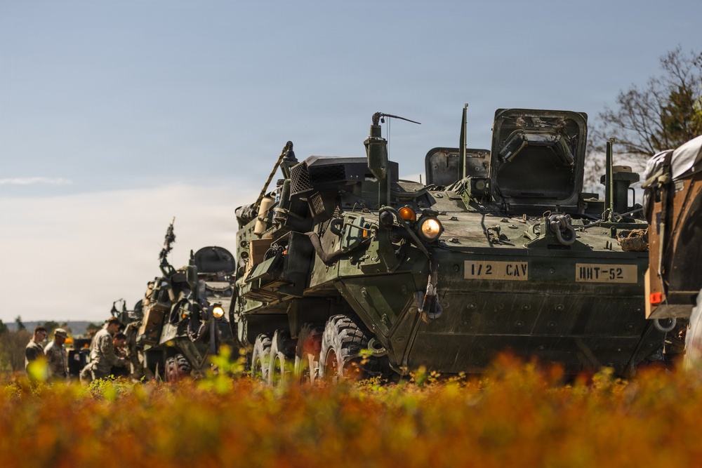 2d Cavalry Regiment prepares for convoy operations supporting Sword 26