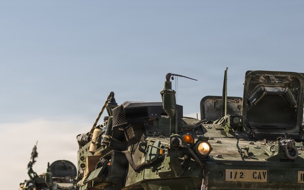 2d Cavalry Regiment prepares for convoy operations supporting Sword 26