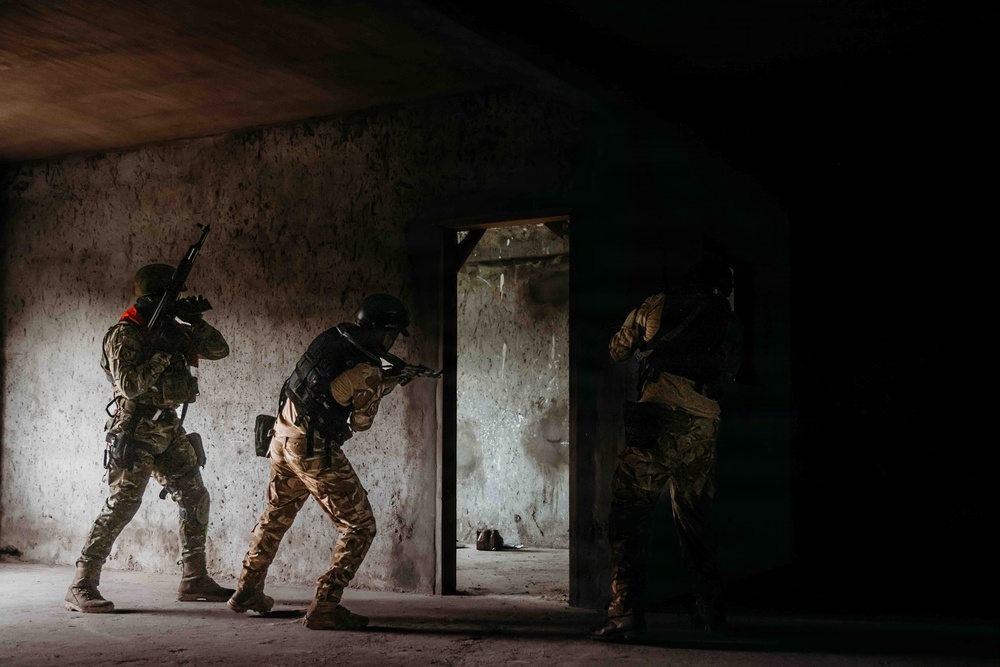 Multinational forces conduct maritime landing ground assault during Flintlock 26