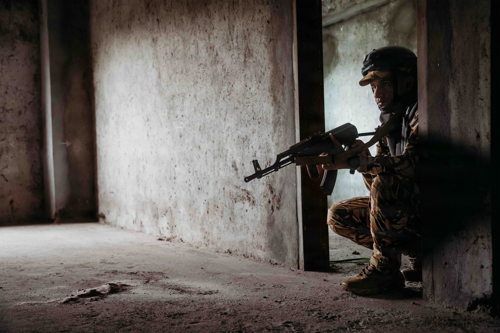 Multinational forces conduct maritime landing ground assault during Flintlock 26