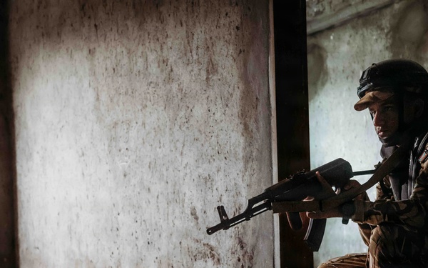 Multinational forces conduct maritime landing ground assault during Flintlock 26