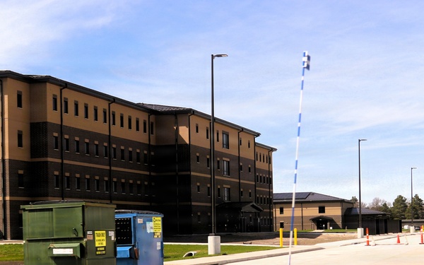 Fort McCoy’s East Barracks project nearing completion; building at 97 percent complete as of end of April