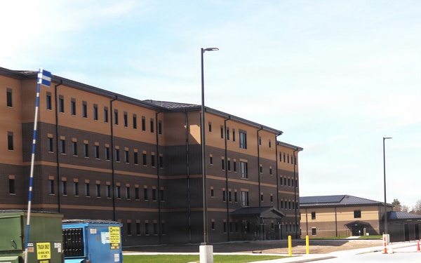 Fort McCoy’s East Barracks project nearing completion; building at 97 percent complete as of end of April