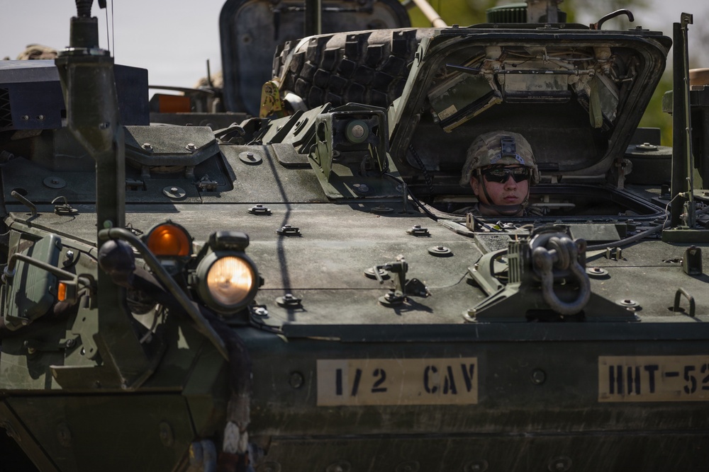 2d Cavalry Regiment prepares for convoy operations supporting Sword 26