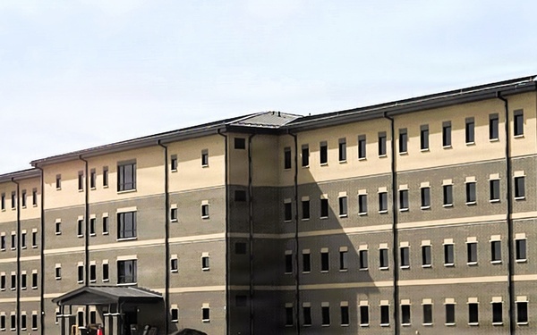 Fort McCoy’s East Barracks project nearing completion; building at 97 percent complete as of end of April