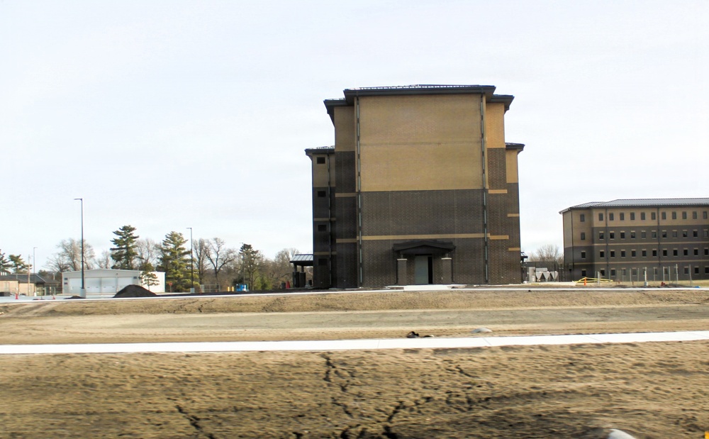 Fort McCoy’s East Barracks project nearing completion; building at 97 percent complete as of end of April