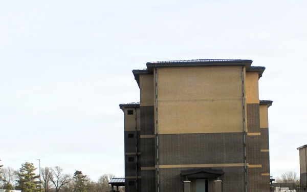 Fort McCoy’s East Barracks project nearing completion; building at 97 percent complete as of end of April