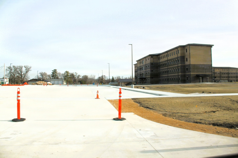 Fort McCoy’s East Barracks project nearing completion; building at 97 percent complete as of end of April