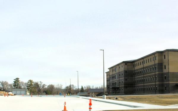 Fort McCoy’s East Barracks project nearing completion; building at 97 percent complete as of end of April