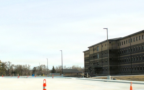 Fort McCoy’s East Barracks project nearing completion; building at 97 percent complete as of end of April