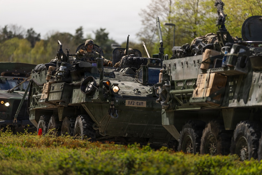 2d Cavalry Regiment prepares for convoy operations supporting Sword 26
