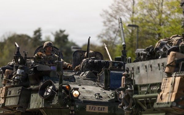 2d Cavalry Regiment prepares for convoy operations supporting Sword 26