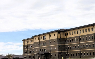 Fort McCoy’s East Barracks project nearing completion; building at 97 percent complete as of end of April
