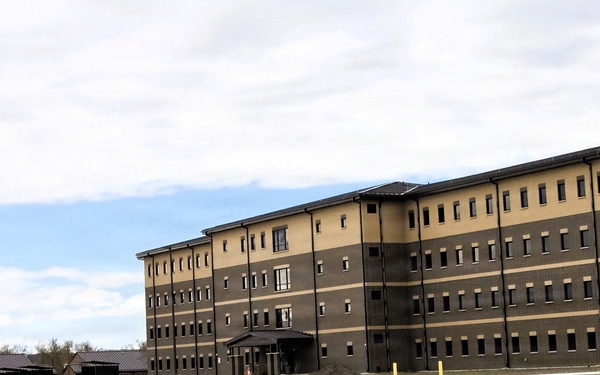 Fort McCoy’s East Barracks project nearing completion; building at 97 percent complete as of end of April