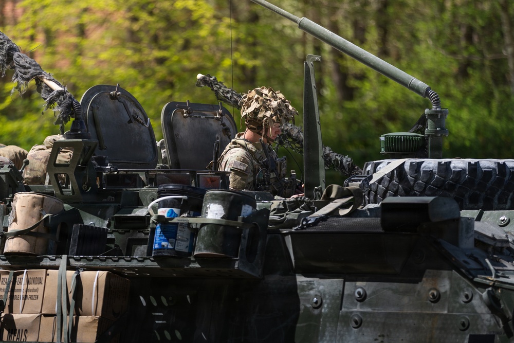 2d Cavalry Regiment prepares for convoy operations supporting Sword 26