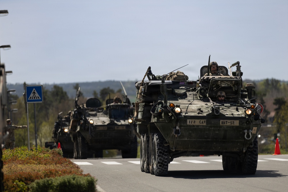 2d Cavalry Regiment prepares for convoy operations supporting Sword 26