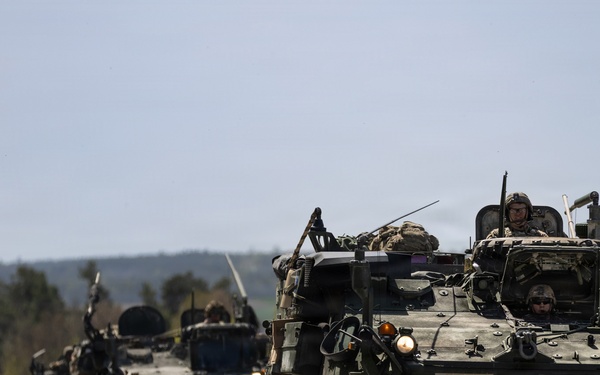 2d Cavalry Regiment prepares for convoy operations supporting Sword 26