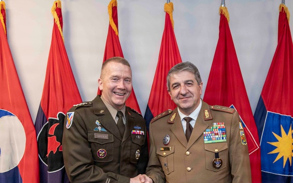 Carden hosts Romanian delegation in the Pentagon