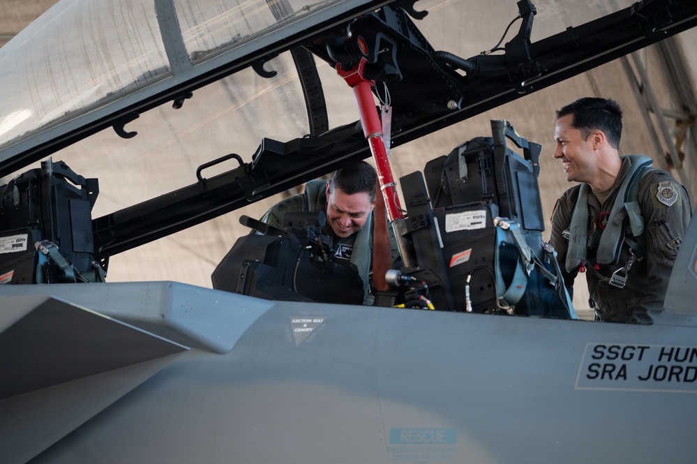 U.S. Space Force Chief of Space Operations Gen. Chance Saltzman Visits Eglin AFB
