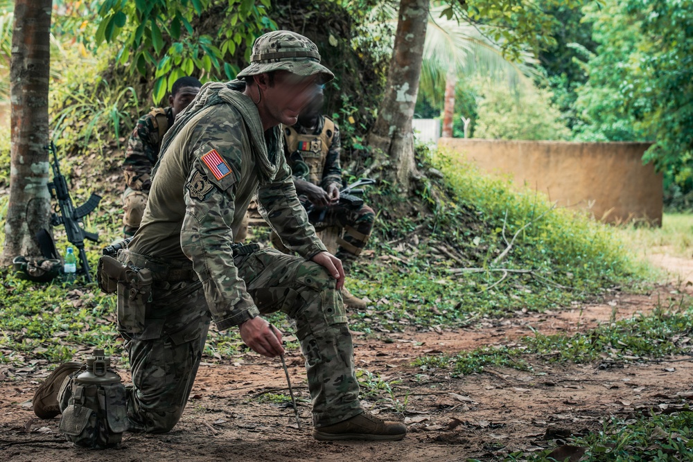 Multinational forces integrate multidomain capabilities during Flintlock 26