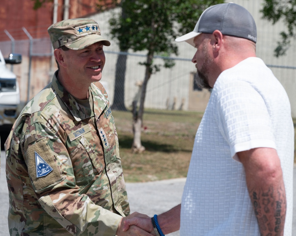 U.S. Space Force Chief of Space Operations Gen. Chance Saltzman Visits Eglin AFB