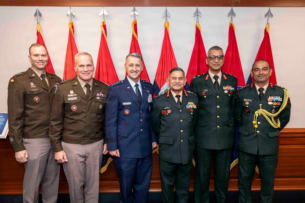 Nordhaus hosts Indian Army chief in the Pentagon