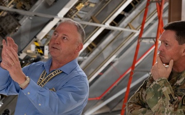 U.S. Space Force Chief of Space Operations Gen. Chance Saltzman Visits Eglin AFB