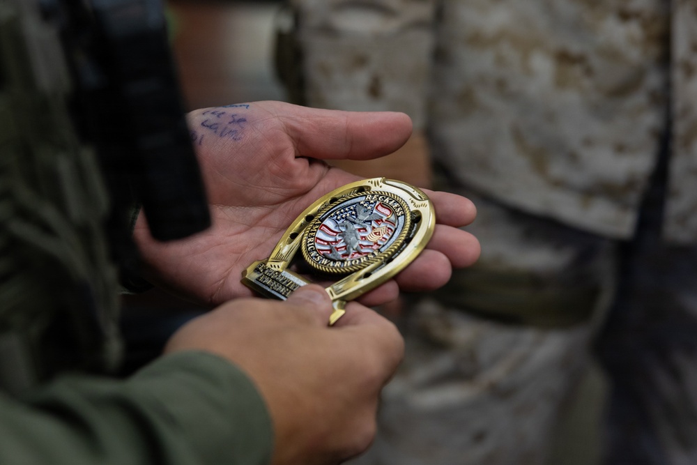 CLR-1 Leadership Visits JTF-SB Marines and Interagency Partners