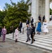 King Charles III and Queen Camilla Lay Wreath at the Tomb of the Unknown Soldier