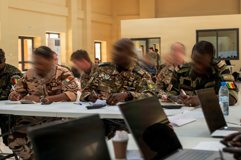 Multinational forces integrate multidomain capabilities during Flintlock 26