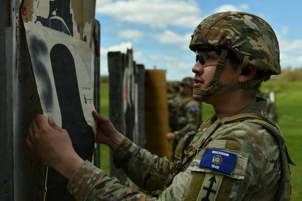 Region IV Best Warrior Competition M17 table of fire