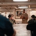 Force Master Chief Dustin Kuers Speaks With Ronald Reagan Sailors