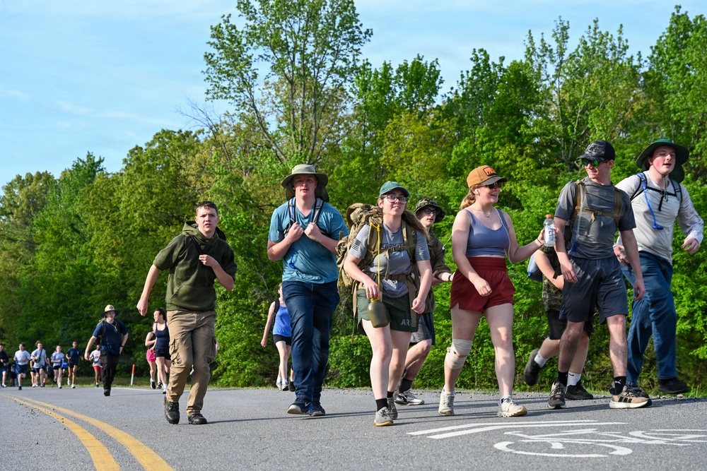 Honoring the past: LRAFB hosts Bataan Death March Commemorative Ruck