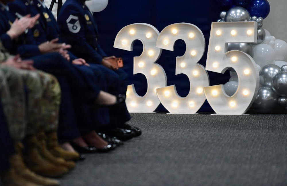 Air Force Human Resources and Administration Course graduates first class