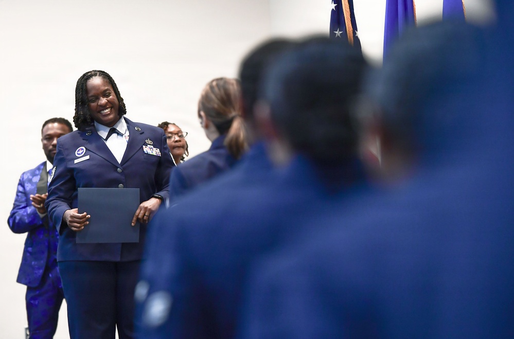 Air Force Human Resources and Administration Course graduates first class