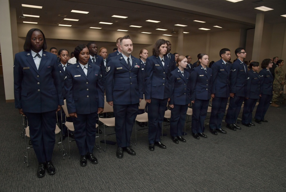 Air Force Human Resources and Administration Course graduates first class