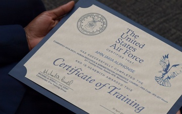 Air Force Human Resources and Administration Course graduates first class