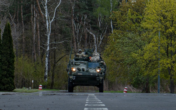 2d Cavalry Regiment conducts refueling operations during Sword 26 convoy