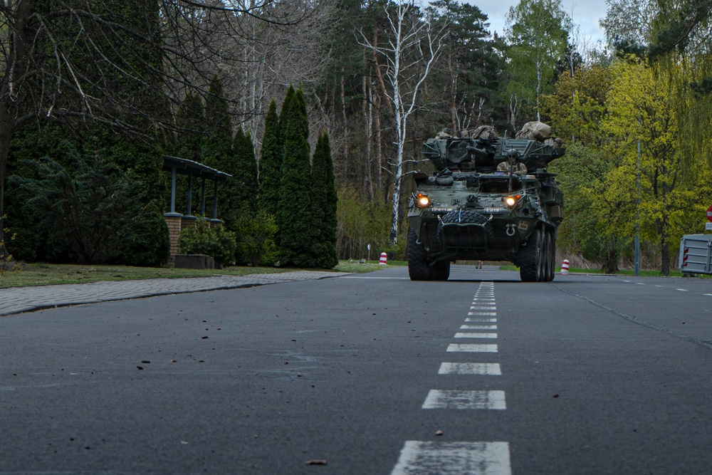 2d Cavalry Regiment conducts refueling operations during Sword 26 convoy