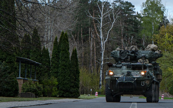 2d Cavalry Regiment conducts refueling operations during Sword 26 convoy