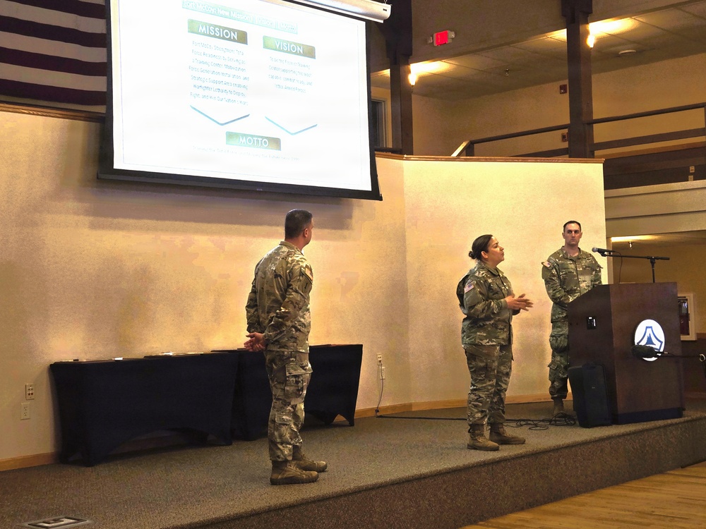 U.S. Army Garrison-Fort McCoy leaders hold April 2026 town hall meetings for installation workforce