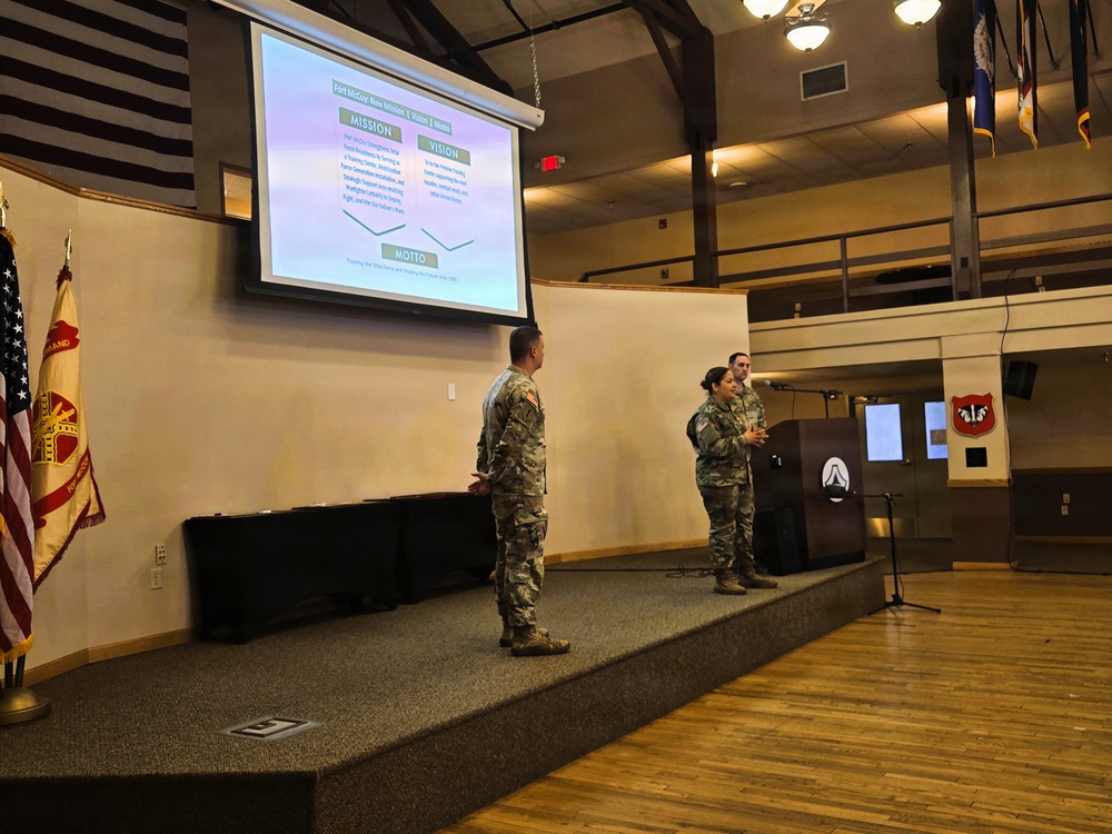 U.S. Army Garrison-Fort McCoy leaders hold April 2026 town hall meetings for installation workforce