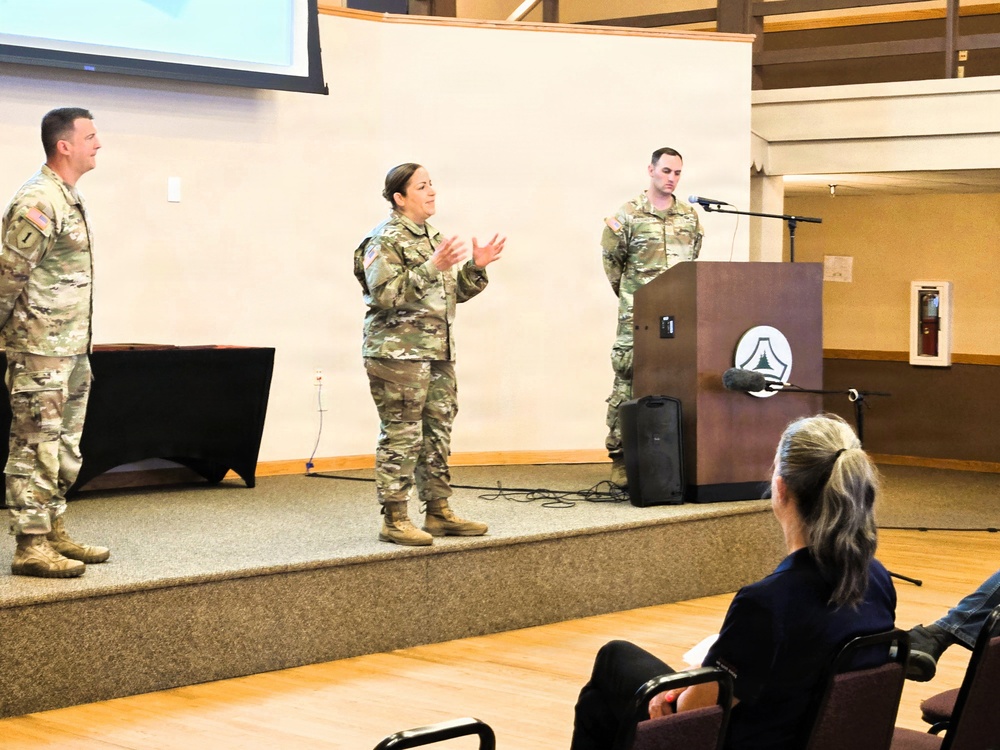 U.S. Army Garrison-Fort McCoy leaders hold April 2026 town hall meetings for installation workforce
