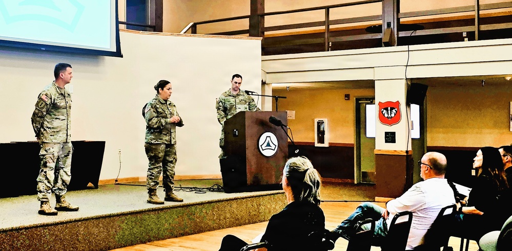 U.S. Army Garrison-Fort McCoy leaders hold April 2026 town hall meetings for installation workforce