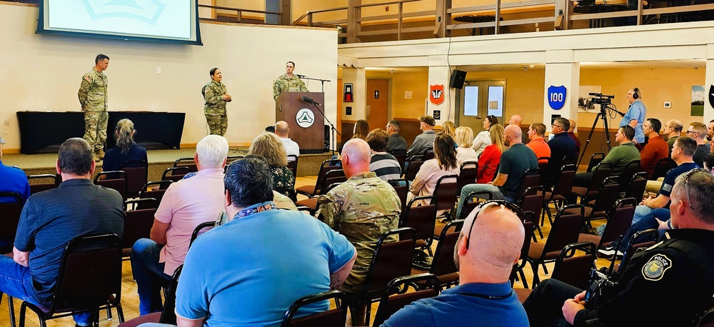 U.S. Army Garrison-Fort McCoy leaders hold April 2026 town hall meetings for installation workforce