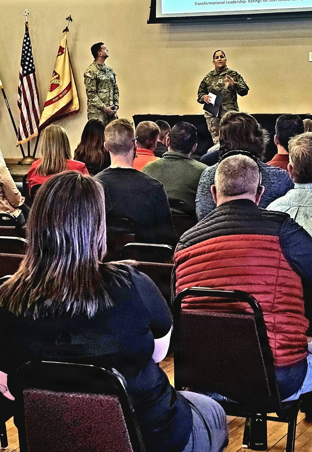U.S. Army Garrison-Fort McCoy leaders hold April 2026 town hall meetings for installation workforce